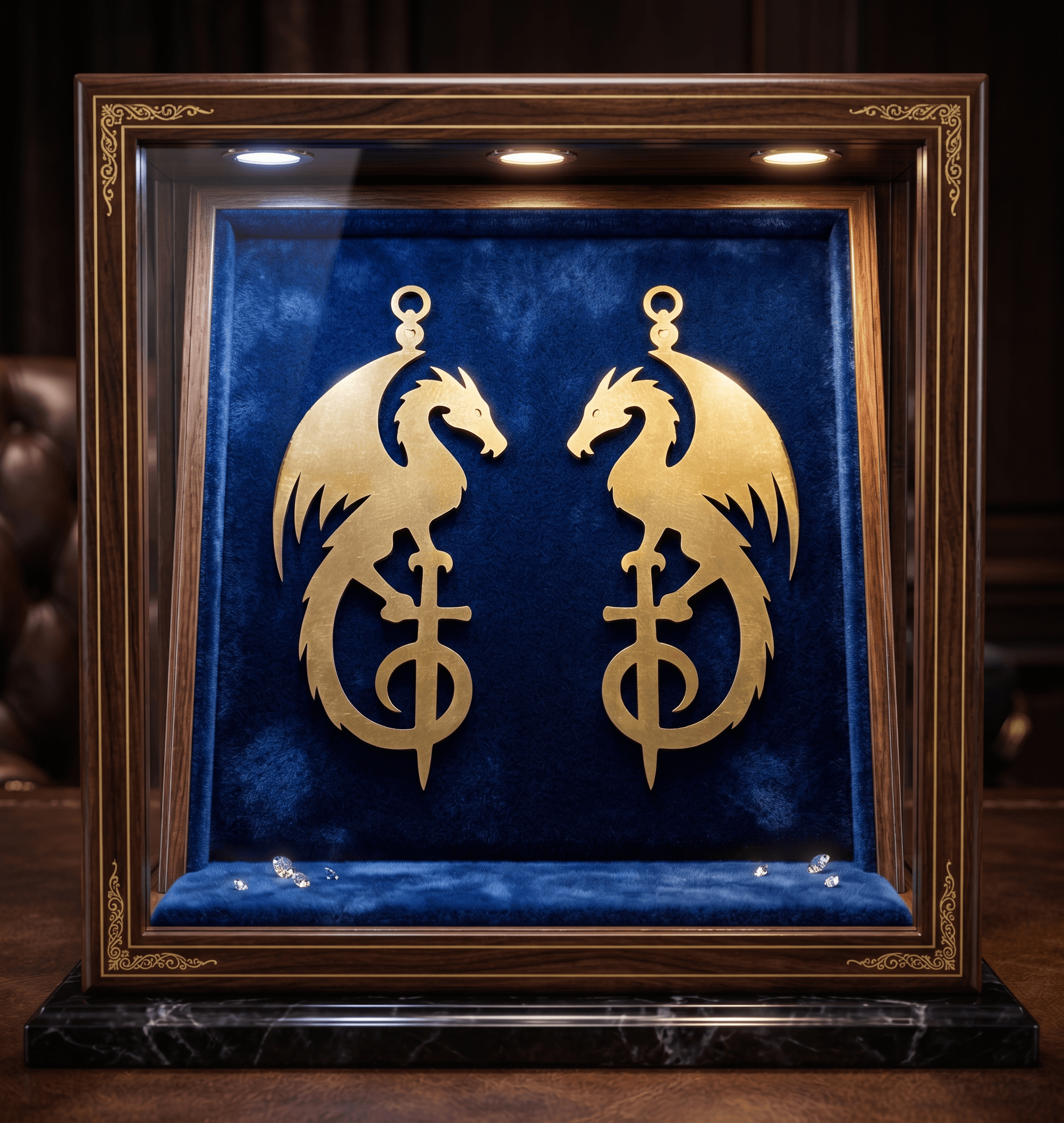 Dragon Earrings